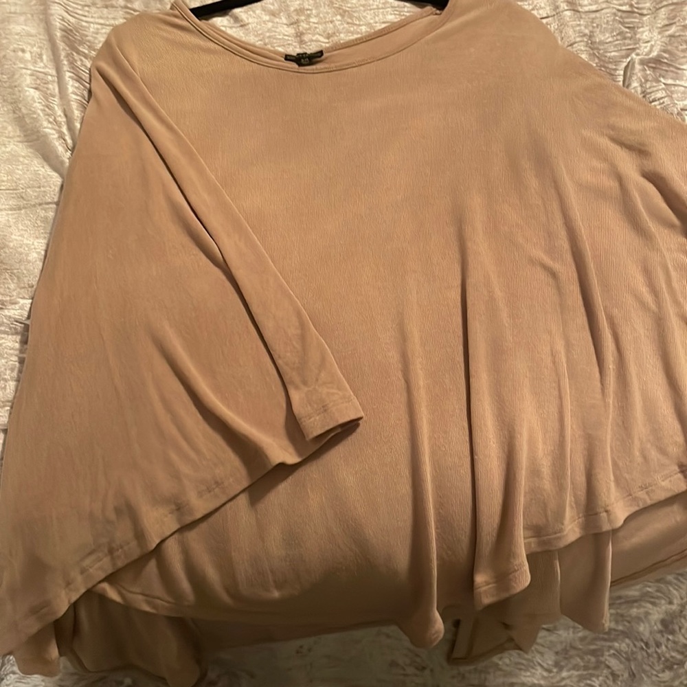 Shaw with built in long sleeve